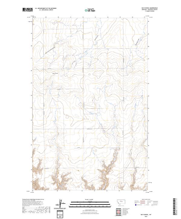 Day School topographic map thumbnail