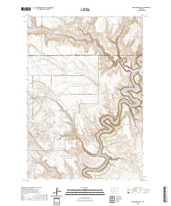 Dead Indian Hill topographic map thumbnail
