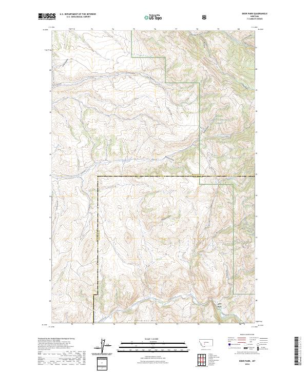 Deer Park topographic map thumbnail