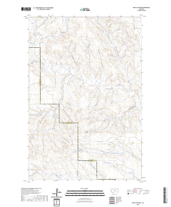 Devils Kitchen topographic map thumbnail