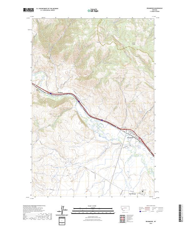 Drummond 2024 topographic map thumbnail