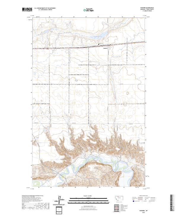 Dunkirk topographic map thumbnail