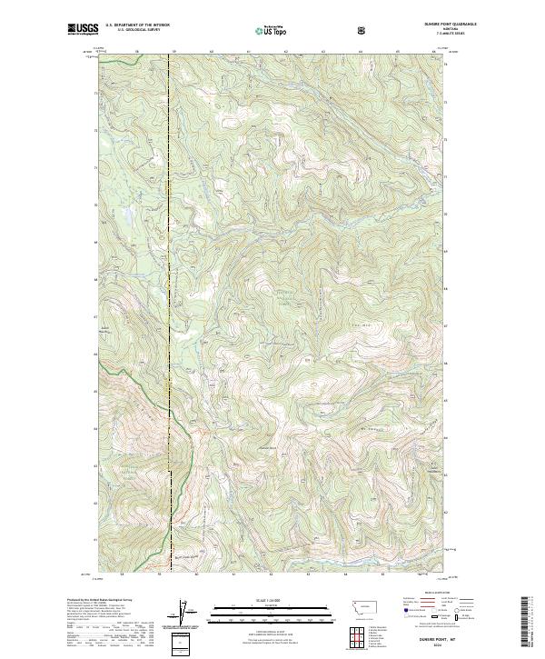 Dunsire Point topographic map thumbnail
