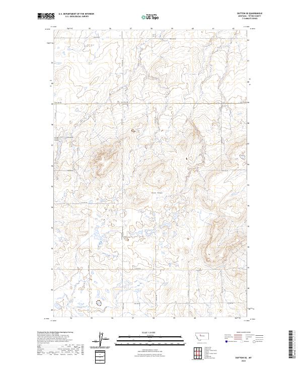 Dutton SE 2024 topographic map thumbnail