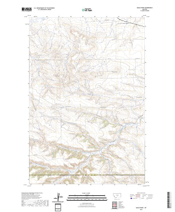 Eagle Point 2024 topographic map thumbnail