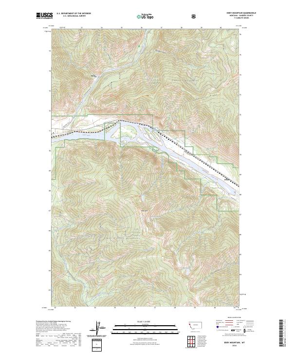 Eddy Mountain 2024 topographic map thumbnail