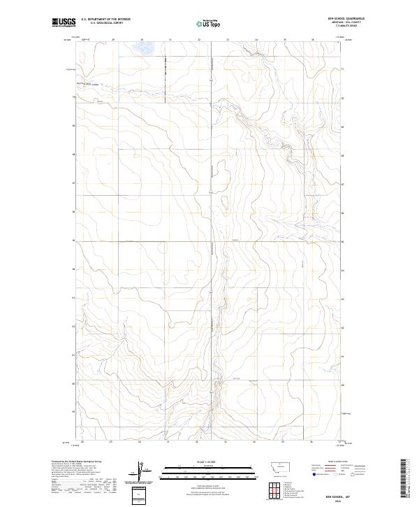 Een School topographic map thumbnail