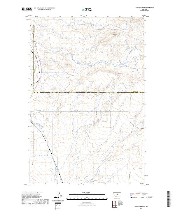 Elephant Rocks 2024 topographic map thumbnail