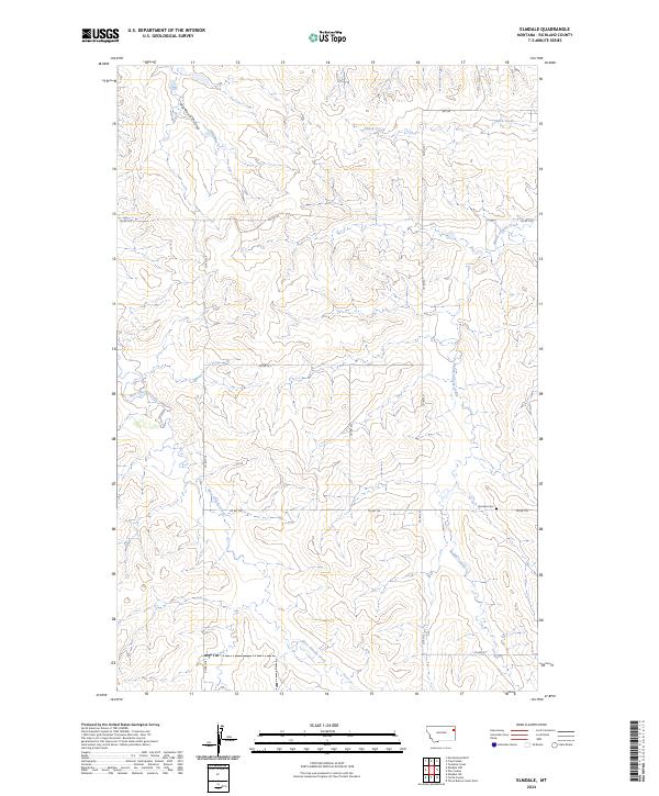Elmdale topographic map thumbnail