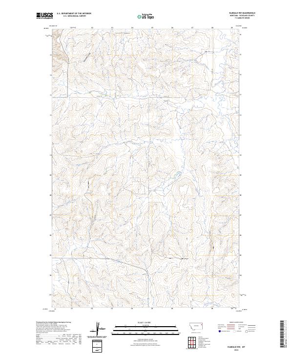 Elmdale NW 2024 topographic map thumbnail