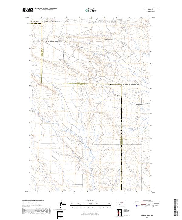 Emory School 2024 topographic map thumbnail
