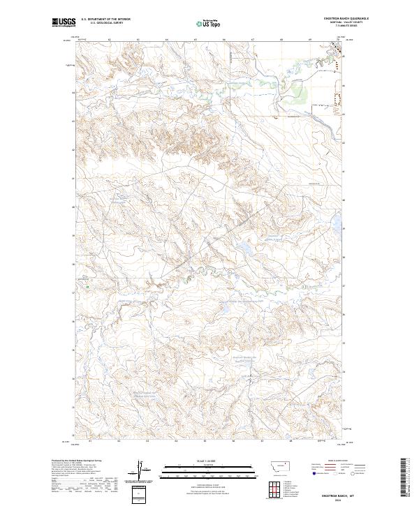 Engstrom Ranch topographic map thumbnail