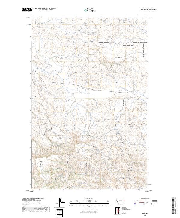 Enid 2024 topographic map thumbnail