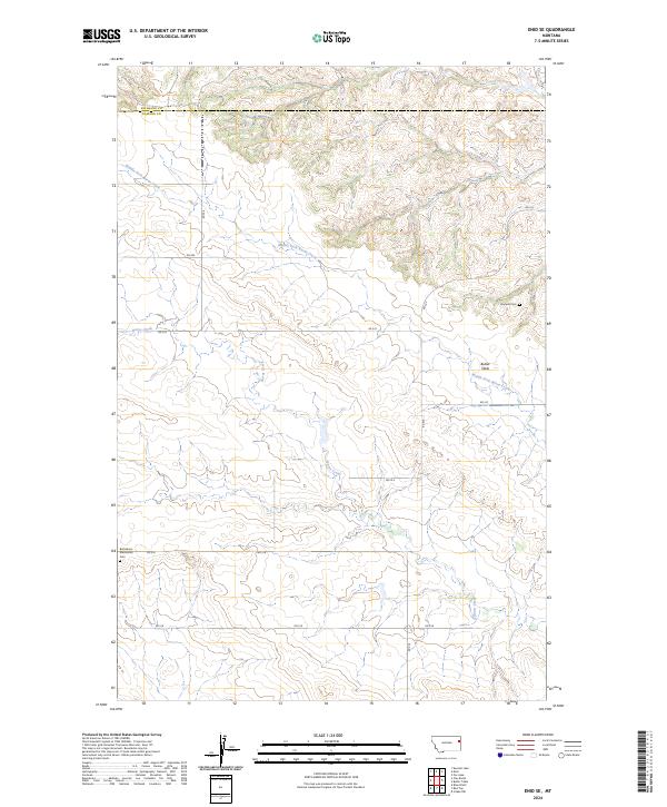 Enid SE topographic map thumbnail