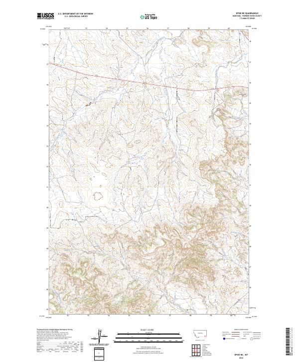 Epsie NE topographic map thumbnail