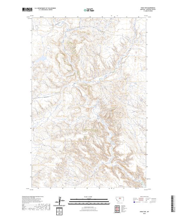 Eskay NW topographic map thumbnail