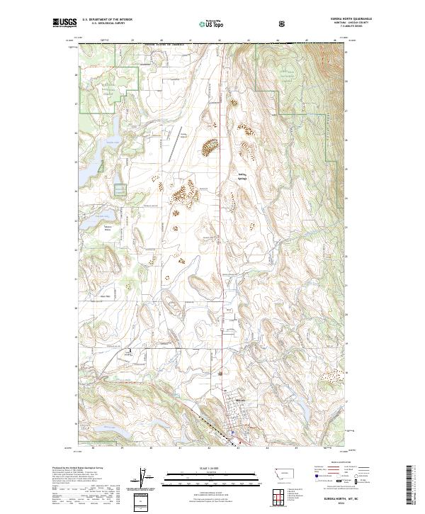 Eureka North topographic map thumbnail