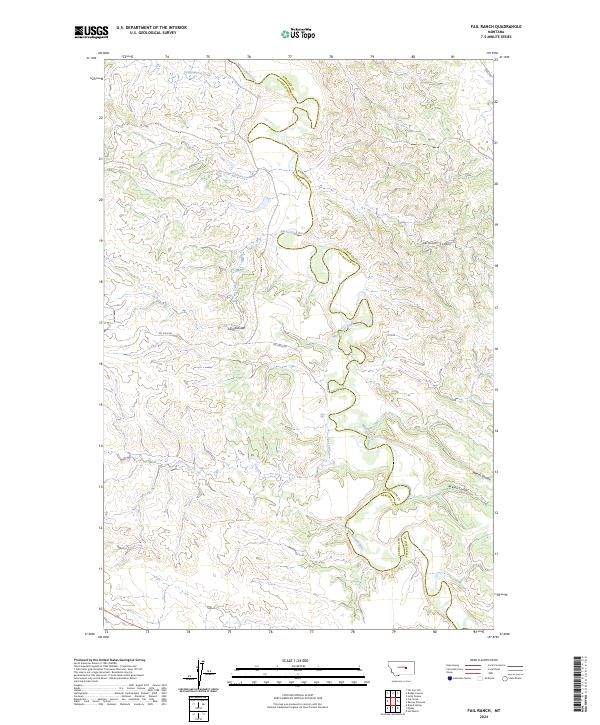 Fail Ranch 2024 topographic map thumbnail