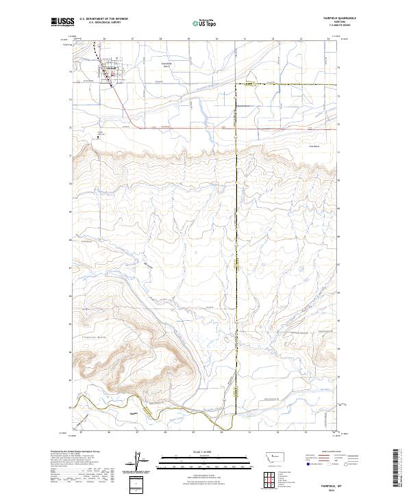 Fairfield topographic map thumbnail