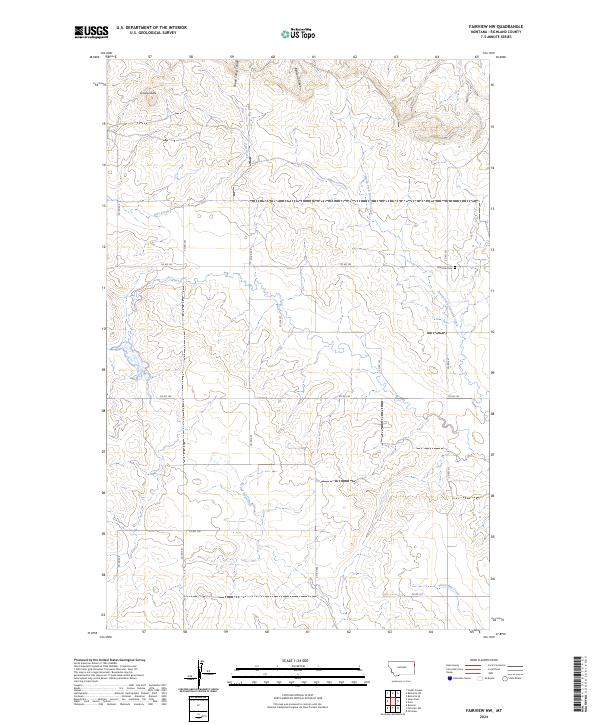 Fairview NW 2024 topographic map thumbnail