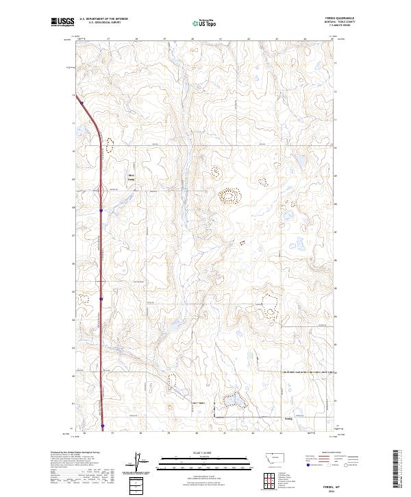 Ferdig topographic map thumbnail