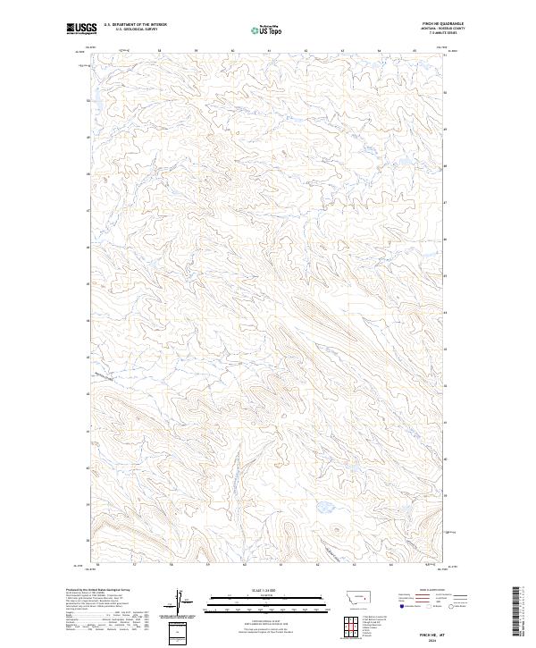 Finch NE topographic map thumbnail