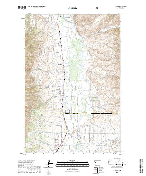 Florence 2024 topographic map thumbnail
