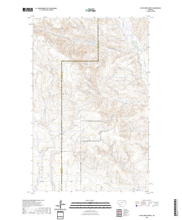Flynn Creek North topographic map thumbnail