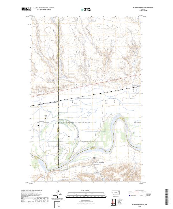 Flynn Creek South topographic map thumbnail