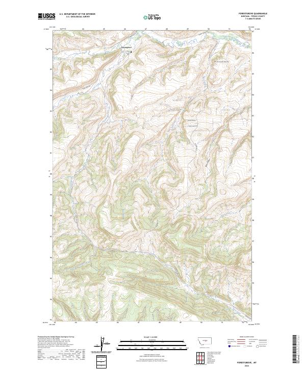 Forestgrove topographic map thumbnail