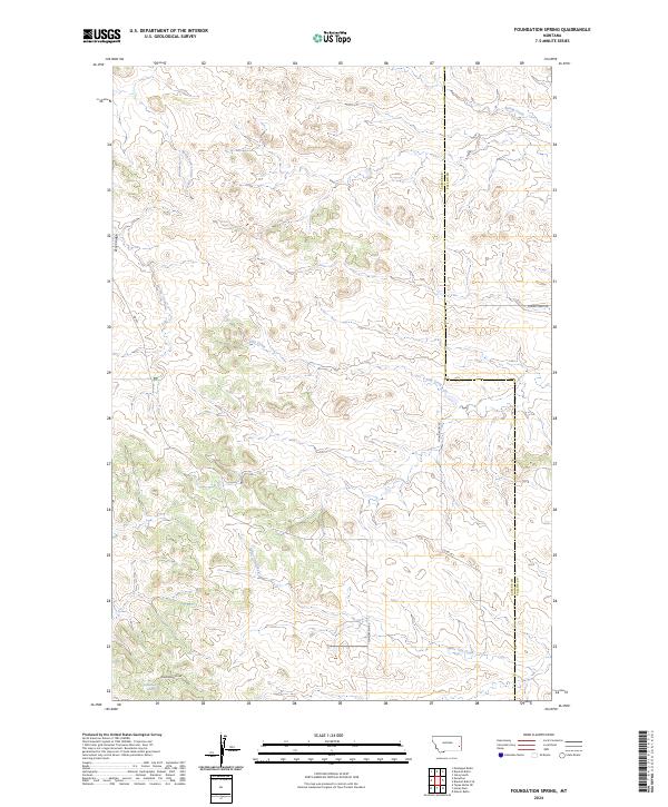 Foundation Spring topographic map thumbnail