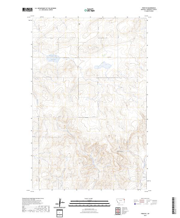 Froid SE 2024 topographic map thumbnail