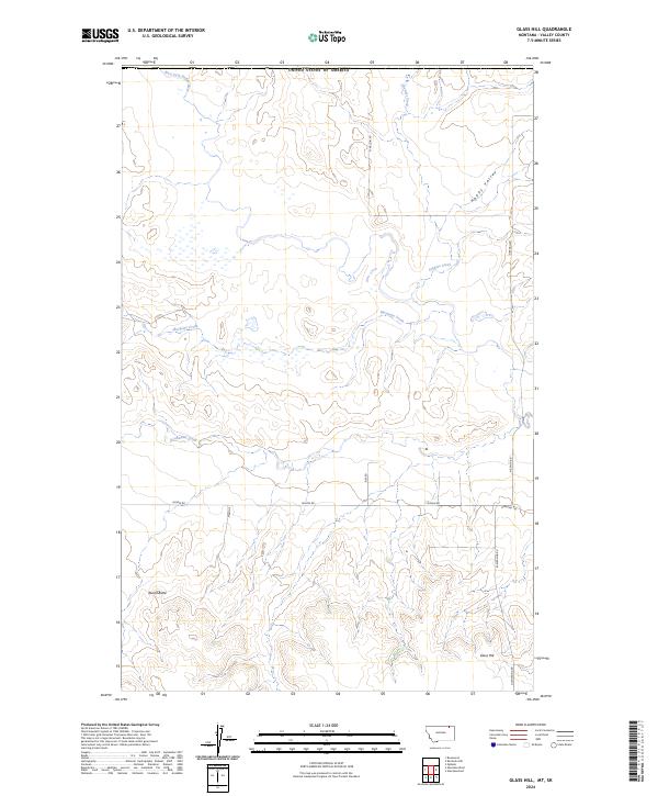 Glass Hill topographic map thumbnail
