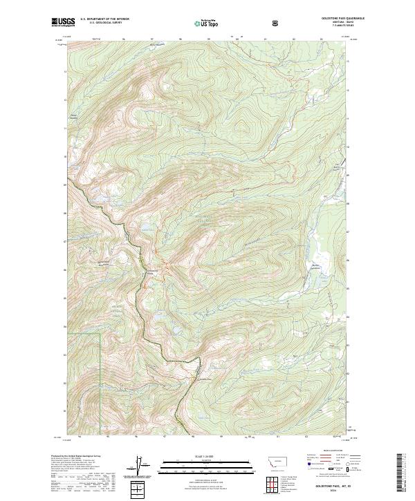 Goldstone Pass 2024 topographic map thumbnail