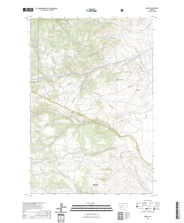 Grace topographic map thumbnail