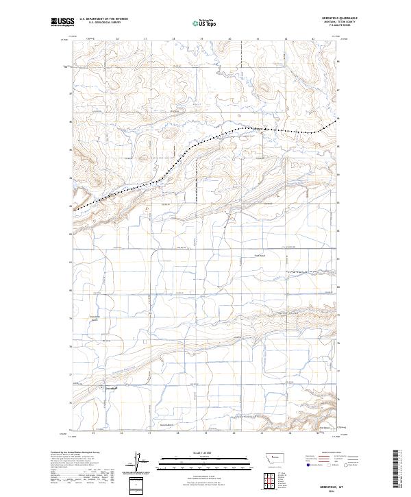 Greenfield topographic map thumbnail