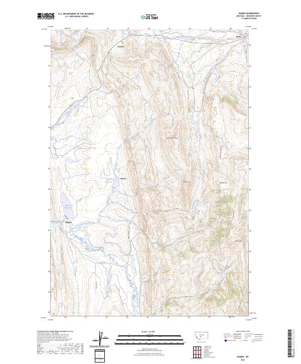 Hamen topographic map thumbnail