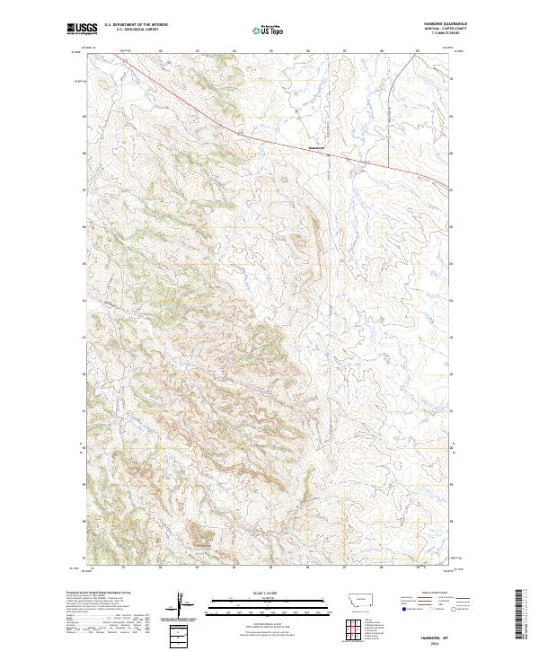Hammond topographic map thumbnail