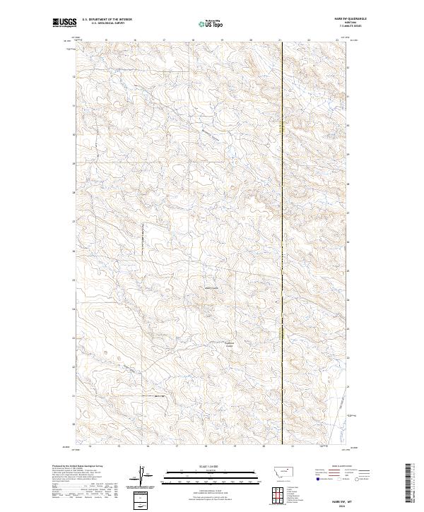Harb SW topographic map thumbnail