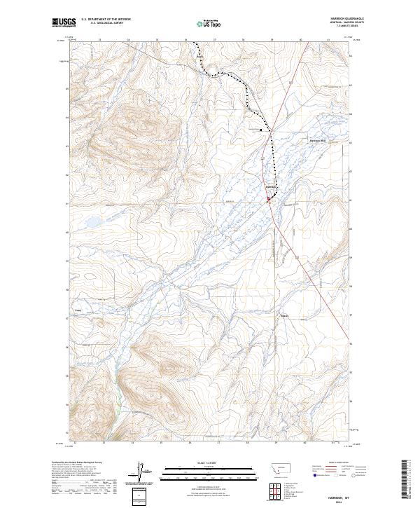 Harrison 2024 topographic map thumbnail