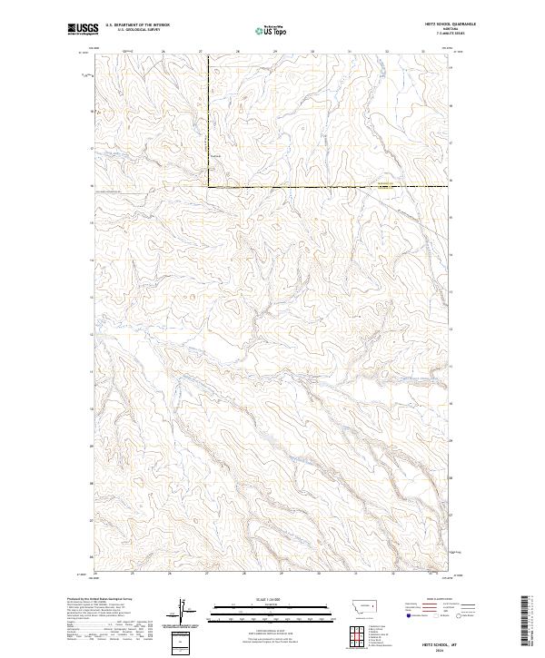 Heitz School topographic map thumbnail
