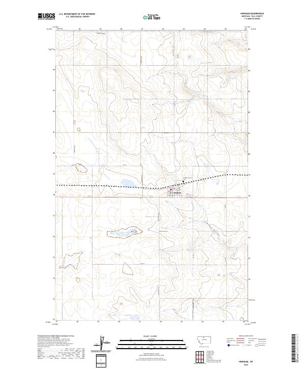Hingham topographic map thumbnail