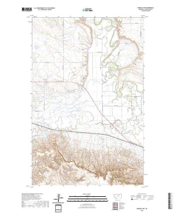 Hinsdale NW topographic map thumbnail