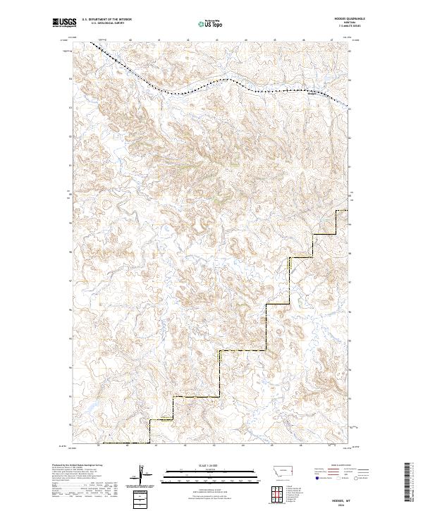 Hodges topographic map thumbnail