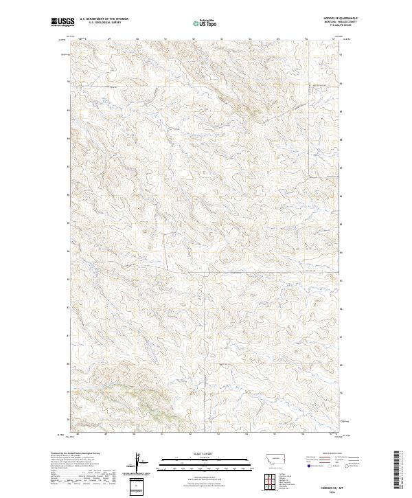 Hodges SE 2024 topographic map thumbnail