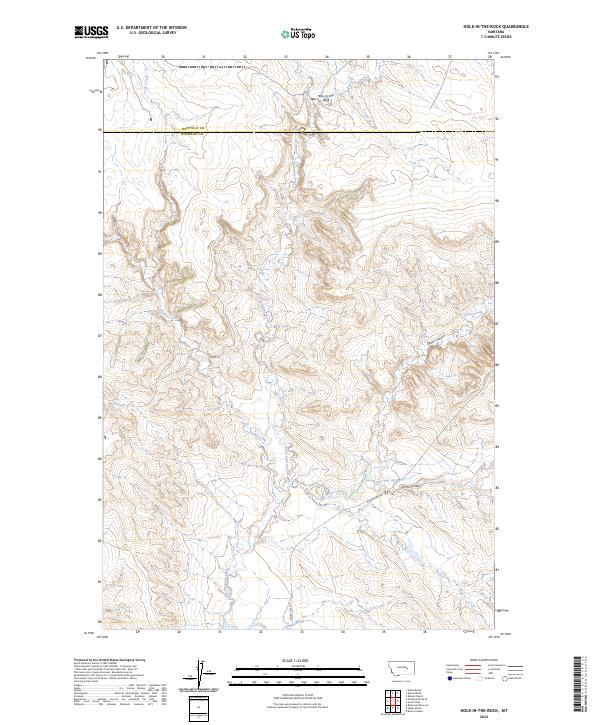 Hole-in-the-Rock topographic map thumbnail