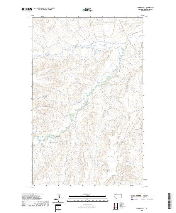 Hoodoo Hill 2024 topographic map thumbnail