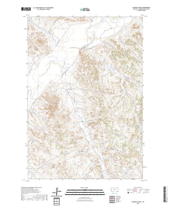 Huckins School 2024 topographic map thumbnail