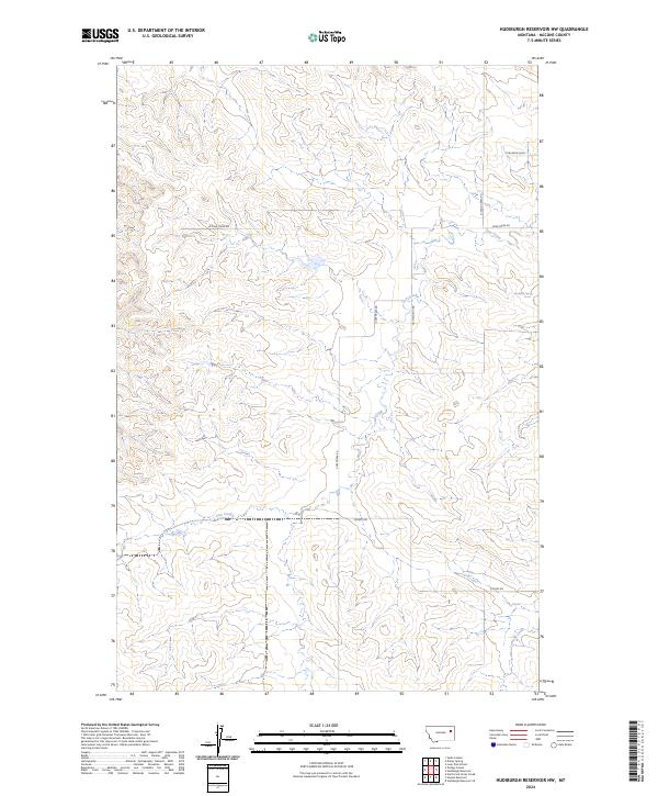 Hudiburgh Reservoir NW topographic map thumbnail