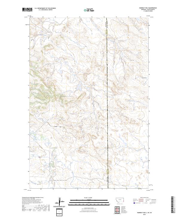 Humbolt Hills topographic map thumbnail